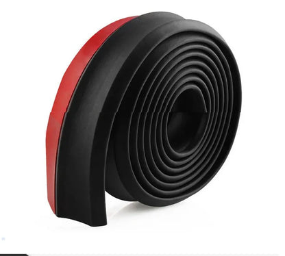 Universal Front Bumper Spoiler Lips Car Bumper Lip Protection Stickers Car Front Bumper Lip Rubber Car Bumper Protectors