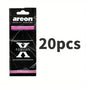 3-60Pcs X Version Car Air Refresher Car Suspension Decoration Home Bathroom Refresher Natural Perfume Car Interior Hanging Paper