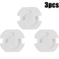 1/10pcs Electrical Outlet Protection Baby Child EU Power Socket Safety Guard Anti Electric Shock Plugs Protector Rotate Covers