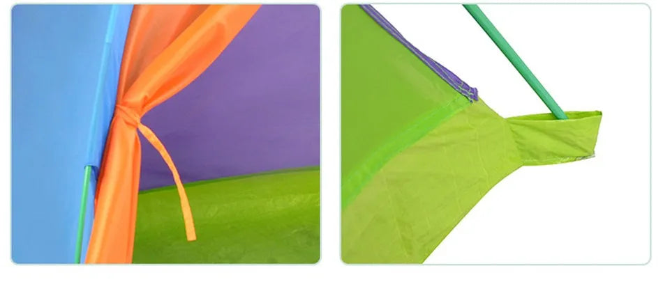 Children Play House Tent Wigwam Large Kids Camping Tents Tipi Baby Outdoor Waterproof Play Tent Little House Teepee For Kid
