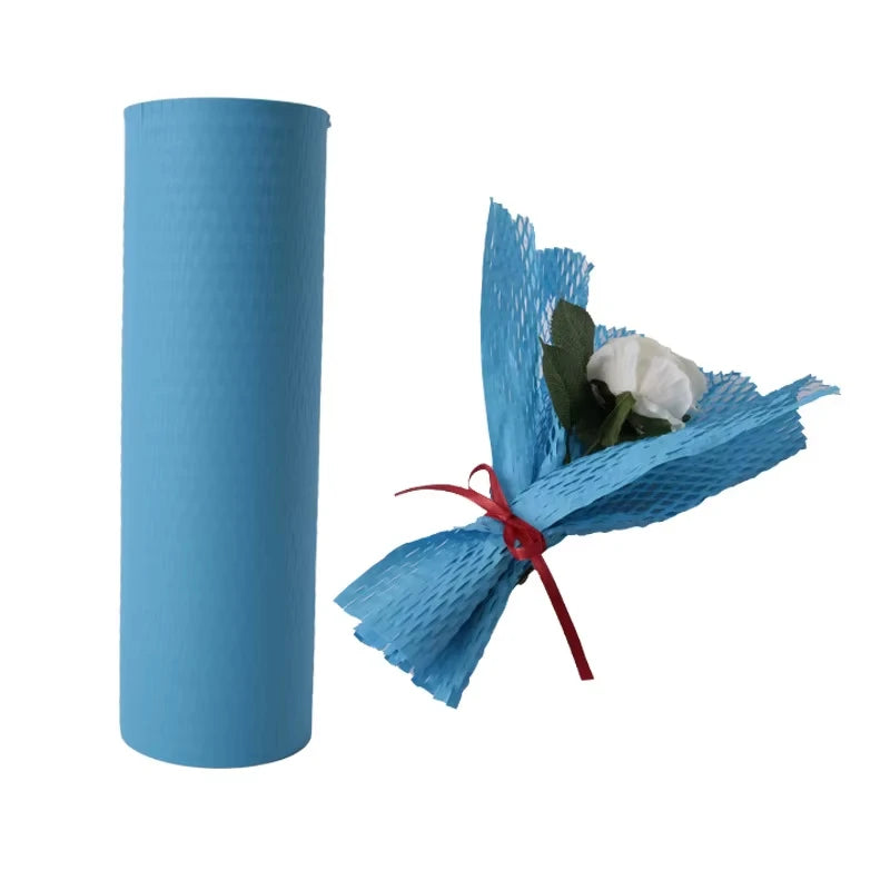 Hot Sellers Blue 50cm honeycomb paper for Cushioning, Crash Protection，gift packaging，transport packaging Etc