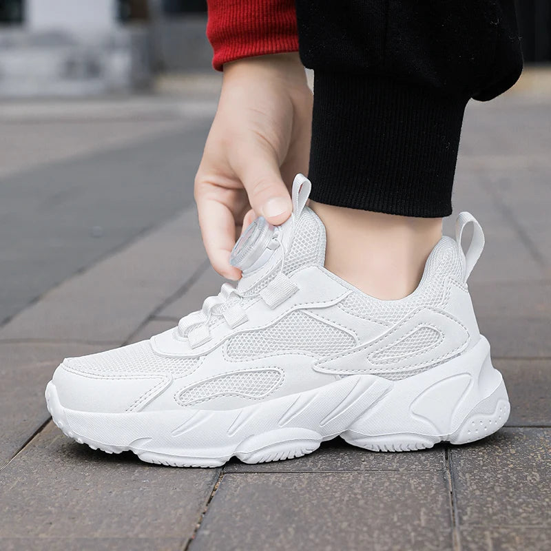 White Girls Sneaker Children Shoes New Spring Summer Platform Casual Sneaker Running Sports Tennis Kids Shoes for Girl