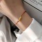 VENTFILLE 925 Sterling Silver Butterfly Bracelet for Girl Bead String Design Insect Fashion Versatile Jewelry Gift Dropshipping