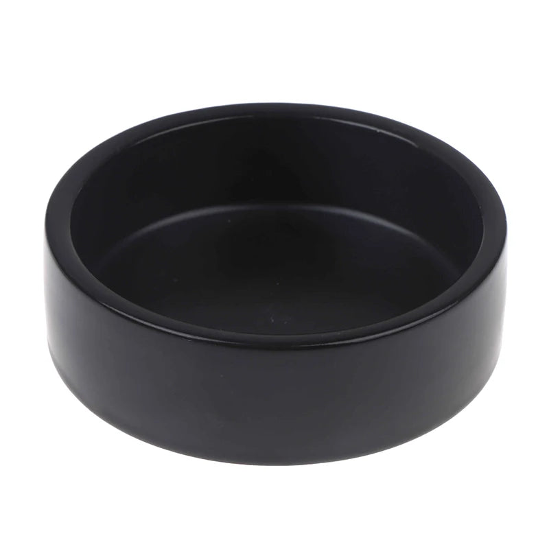 Reptile Food Ceramic Bowl Anti-Escape Ceramic Feeder Dish Reptile Water Bowl Ceramic Feed Bowl For Hermit Crab Gecko Chameleon