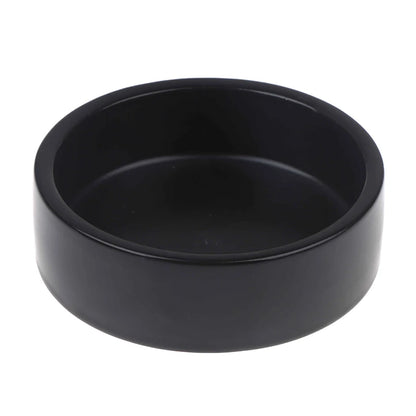Reptile Food Ceramic Bowl Anti-Escape Ceramic Feeder Dish Reptile Water Bowl Ceramic Feed Bowl For Hermit Crab Gecko Chameleon