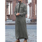 New Muslim Traditional Men's Robe Multi Colored Elegant Ethnic Embroidery Men's Robe Simple Casual Loose Robe