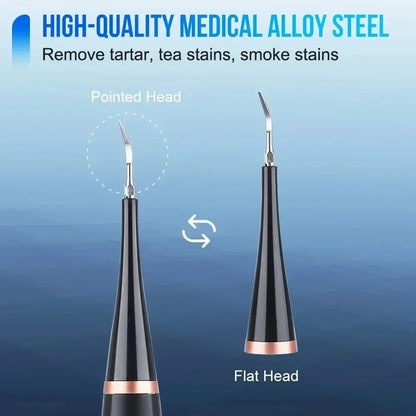Ultrasonic Electric Sonic Dental Scaler Stain Tartar Calculus Remover Teeth Whitening Cleaning Oral Irrigator Electric