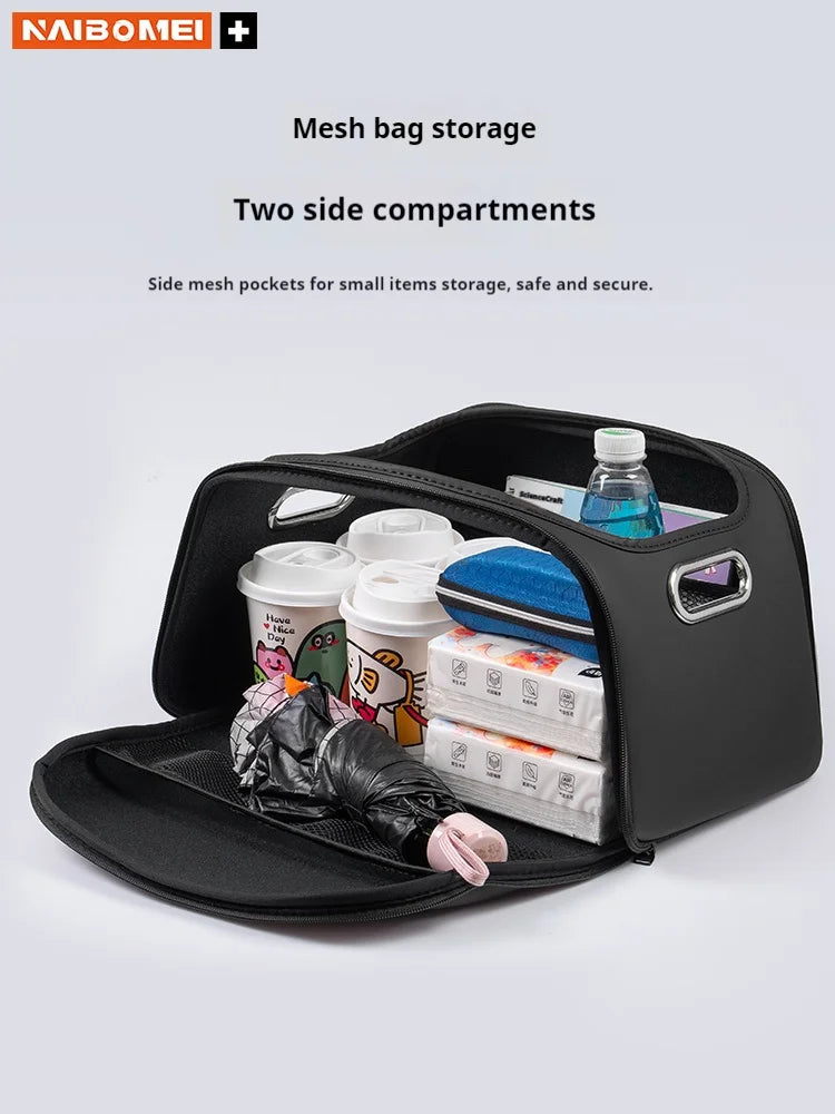 Car Trunk Organizer Box Storage Bag with Built-in Pocket For Xpeng P7 G9 G6 P5 X9 G7 N5 E29 G3 P7+ MONA M03 Auto Accessories