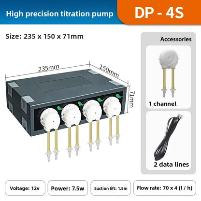 JEBAO DP-4 DP-5 DP-2 DP-3S DP-4S DP-3 Automatic titration pump peristaltic pump Dosing pump Aquarium automatic infusion machine