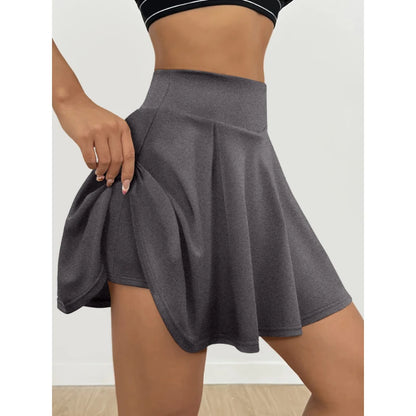 Female Half Body Skirt Hundreds of Skin Friendly Soft and Comfortable Pleated Skirt Casual Slim Solid Colour Skirt and Pants