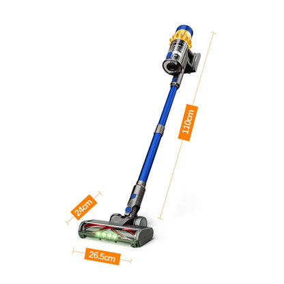 COTIAR V22 650W 55000PA Suction Power Cordless Vacuum Cleaner Handheld Home Appliance Portable Vacuum Cleaner Removable Battery