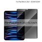 Privacy Screen Protector for 2024 iPad Air Pro 11 13 Magnetic Anti-peep Anti-Glare Film for Mini 6 Air 2/3/4/5 10th 10.5 12.9''