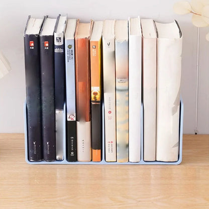 Multifunctional storage bookshelf, storage book stand, desk organizing rack, CD files, school office supplies