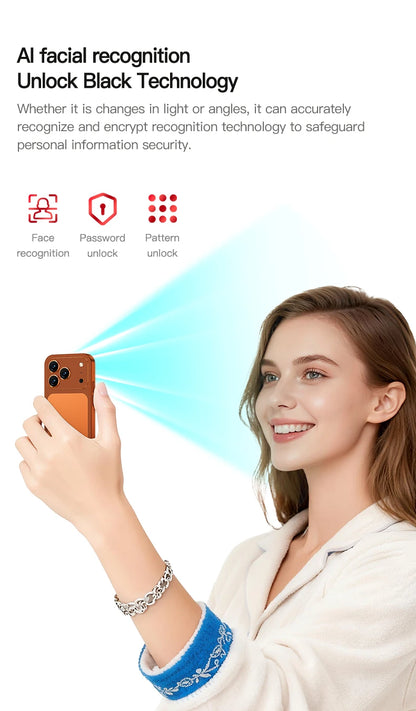 SERVO 4G LTE Mini Smart Mobile Phone Android12.0 OS 2GB+16GB WhatsAPP Play Store WiFi Dual SIM Standby 4.0inch Pocket Smartphone