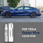 Suitable for Tesla Model 3 Y X S Automotive Paint Repair Pen Pearl White Clearcoat Pen Paint Repair Set Wheel Hub Silver