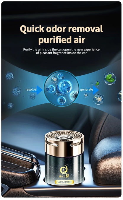 Hot Selling New Car Air Freshener Car Solid Fragrance Diffuser Long lasting Car Inside light fragrance Gifts