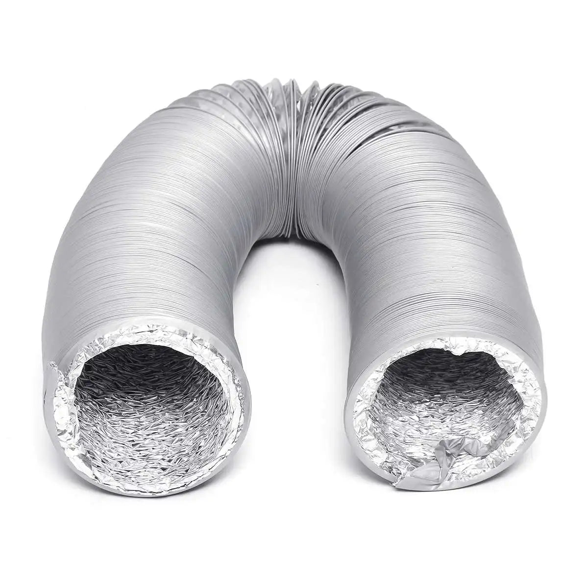 80mm/100mm/110mm/130mm/150mm Portable Air Conditioner Exhaust Vent Pipe Flexible Air Conditioner Exhaust Pipe Vent Hose Outlet
