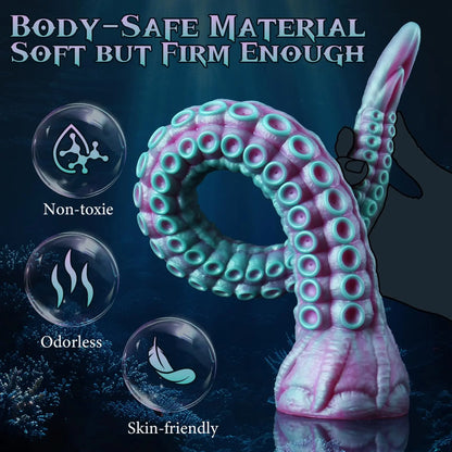 Octopus Tentacles Dildo Soft Anal Plug Silicone Long Butt Plug Anus Expansion Prostate Massager Vagina Adult Sex Toys Sex Shop