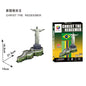 40 Style World Famous Architecture Building 3D Puzzle Model Construction 3D Jigsaw Puzzle Toys For Kids Christmas Gift