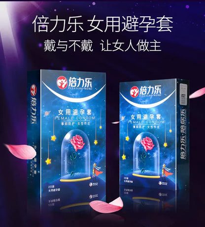 Female Condoms For Women More Comfortable Freedom Orgasm Lubricant Ultra Thin Condom Sterile Safe Sex Toys For Woman