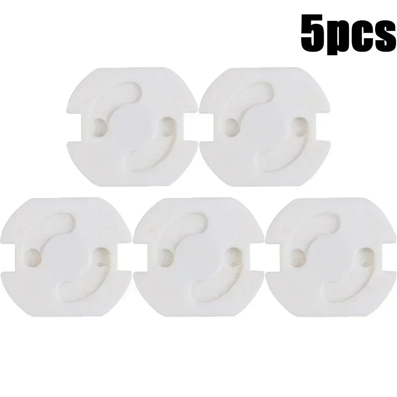 1/10pcs Electrical Outlet Protection Baby Child EU Power Socket Safety Guard Anti Electric Shock Plugs Protector Rotate Covers