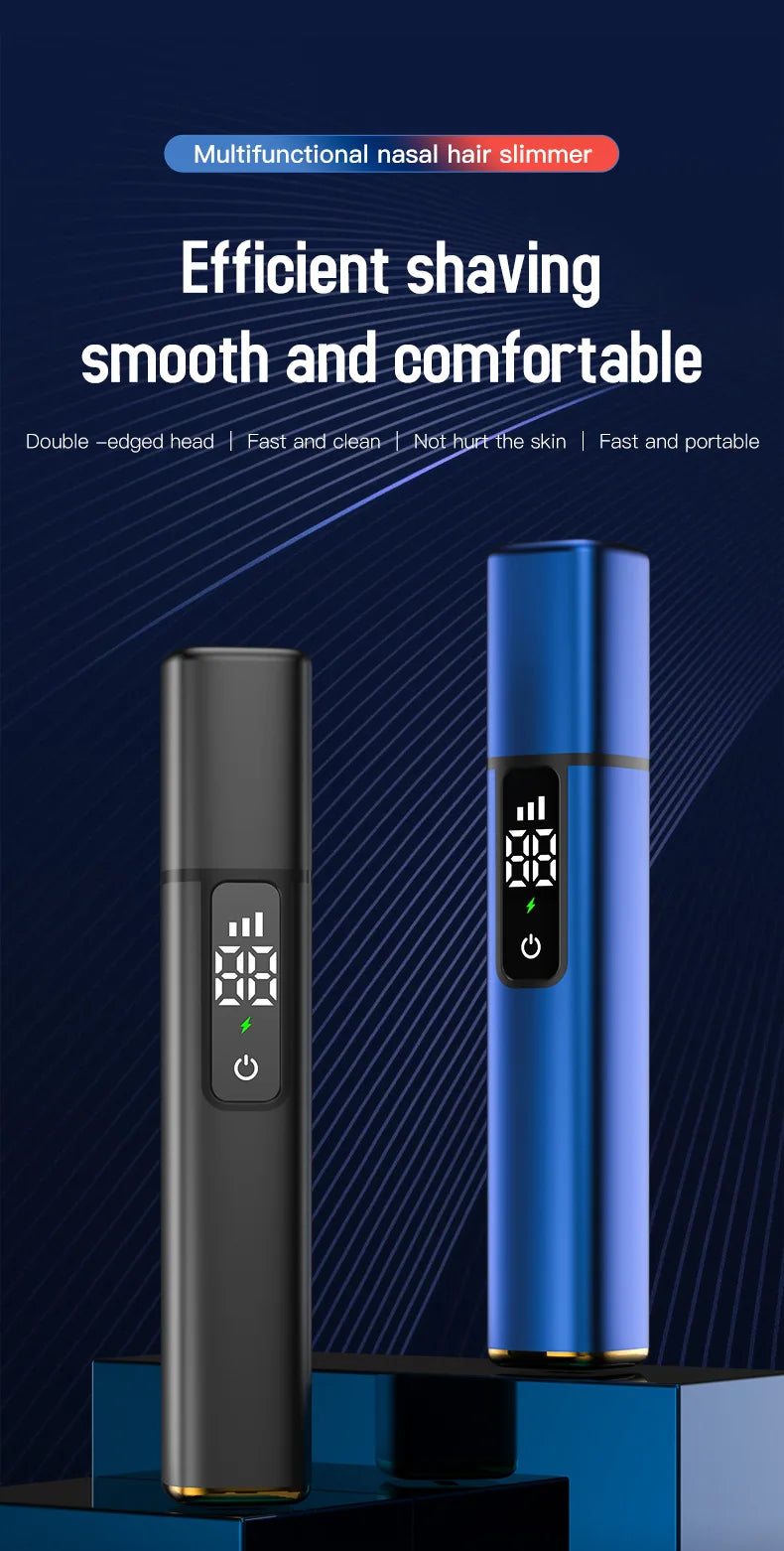 Mijia Smart Electric Nose Hair Trimmer 3 Gear High Speed Motor Portable Shaver Nose Hair Clipper Trimmer For Men and Women