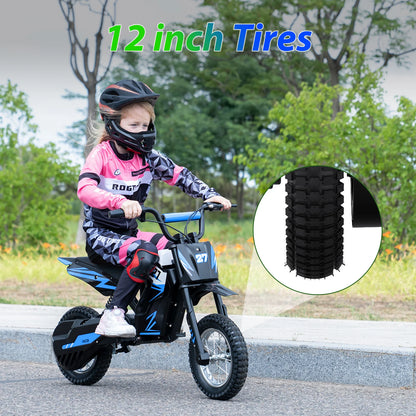 RCB KIDS R9X electric Motorbike child 300W, 36V 5.2Ah,15,5 MPH, 9,3 miles. Secure vehicle, perfect gift for children 3-12