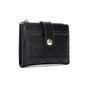 CH Luxury Brand Retro Design Business Card Bag Fashion Button Classic Folding Wallet Compact and Lightweight Women's Square Bag