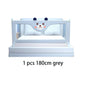 IMBABY Bed Guardrail Liftable Crib Protectors Adjustable Handrail Bed Safety Children Washable Baby Safety Bed Barrier Bumper