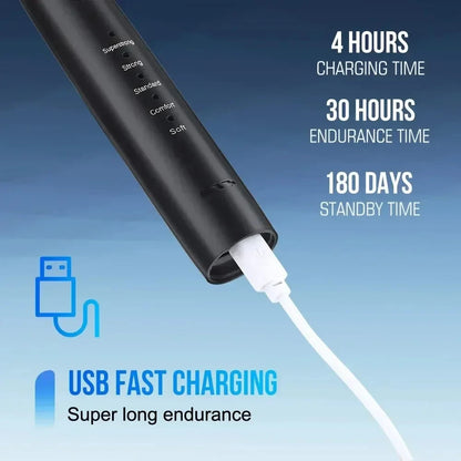 Ultrasonic Electric Sonic Dental Scaler Stain Tartar Calculus Remover Teeth Whitening Cleaning Oral Irrigator Electric