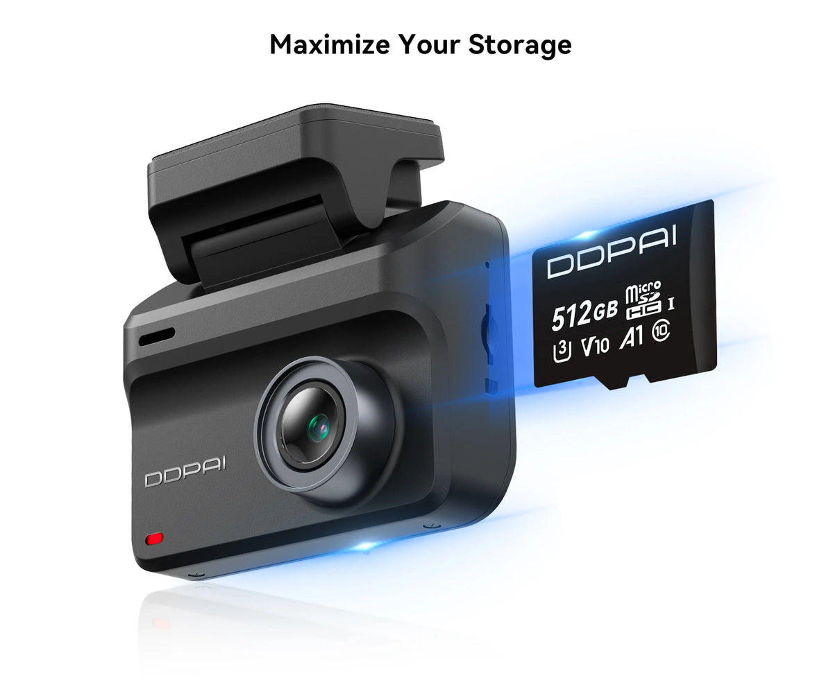DDPAI Dash Cam Z50 Pro 4K UHD 3"IPS Display Built-in GPS ADAS Dual-channel Car DVR Wi-Fi 24H Parking Monitor Dash Car Camera