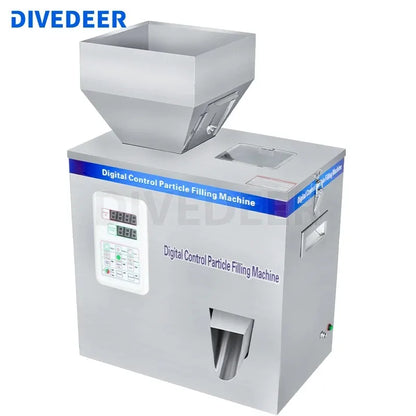 DIVEDEER 200G-500G Automatic Food Weighing Fillng Machine Powder Tea Flax Seed Granular Material Version Filling Machine
