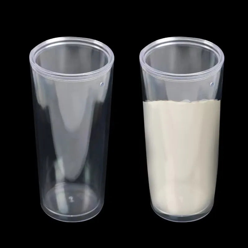 Magic Plastic Cup Magic Show Magic Tricks Prop Toy Sucking Milk Through Air Novel Creative Campus Class Theatrical Performance