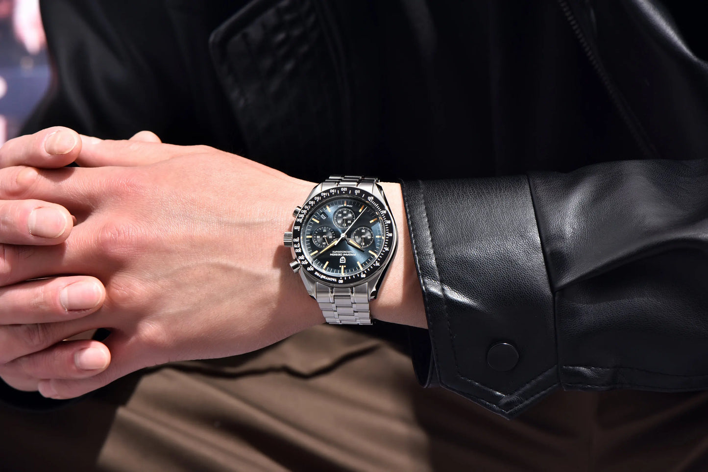 PAGANI DESIGN 2026 New Men's Watches Top Luxury Quartz Watch For Men Auto Date Speed Chronograph AR Sapphire Mirror Wrist Watch