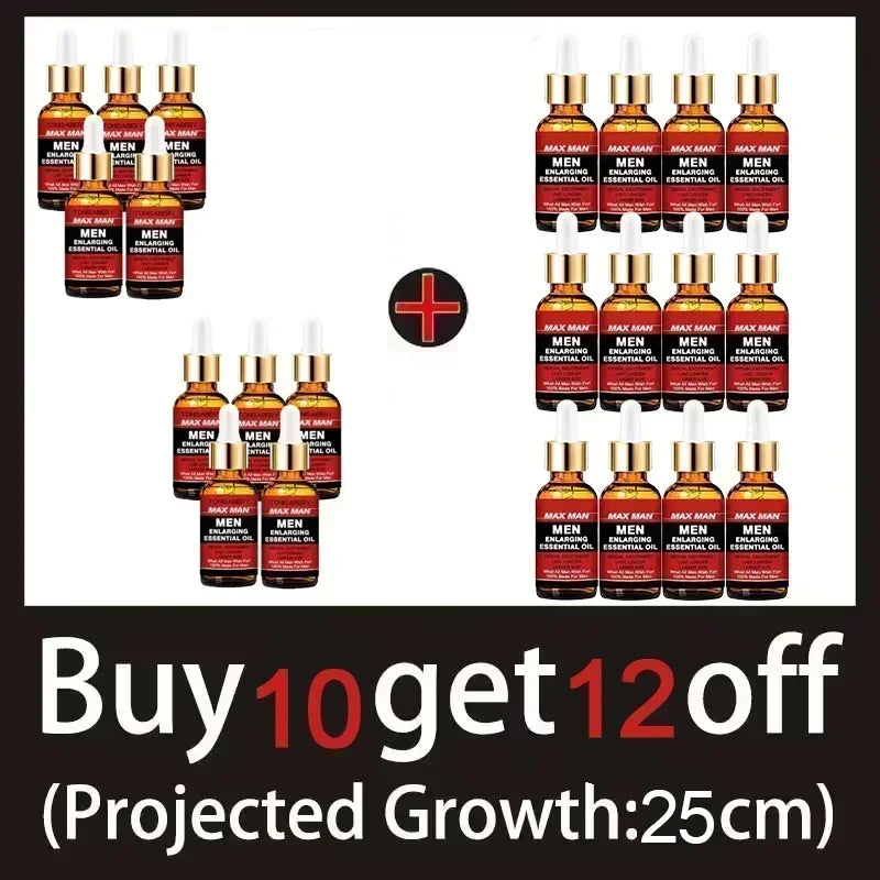 Penis Growth and Erection Booster for Men, Enhances Size, Strength, and Boost sexual performance with Natural Ingredients