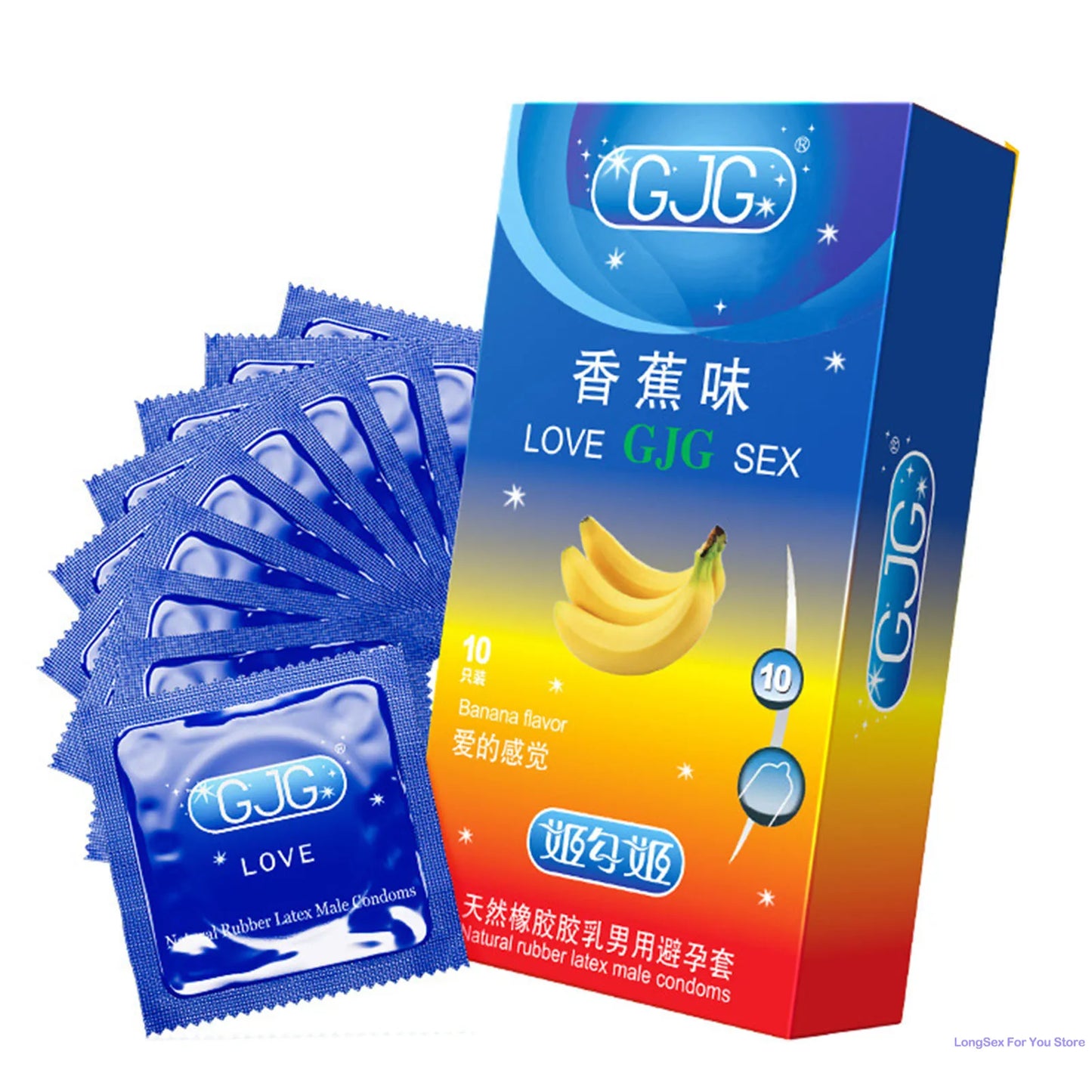 Fruit Flavor Condom 10pcs Ultra Thin Penis Sleeves Adult Sex Toys For Men Watermelon Stimulation Condom Erotic Products Sex Shop
