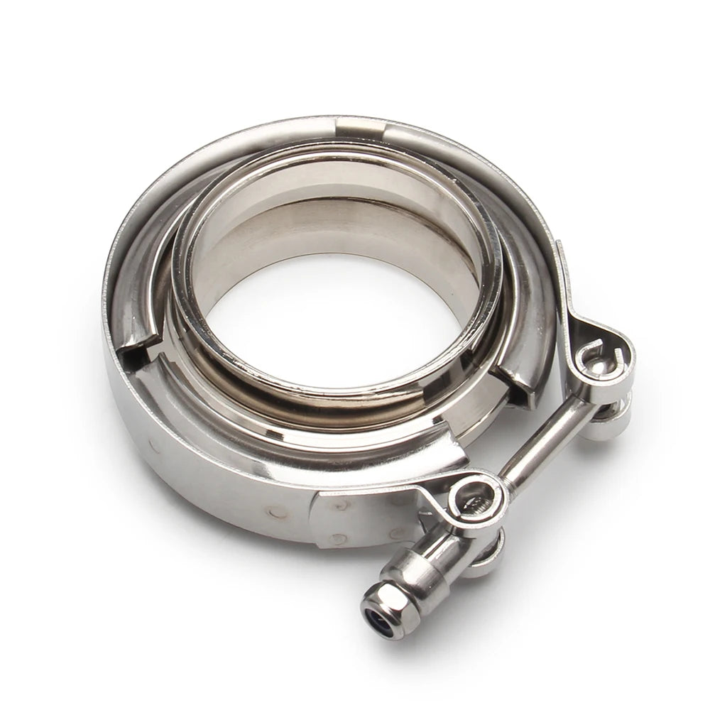2.5＂3＂ V-Band Clamp With Male Female Flange Kit Turbo Downpipe Wastegate V-Band Turbo Exhaust Pipes Car Accessories TP-1011A