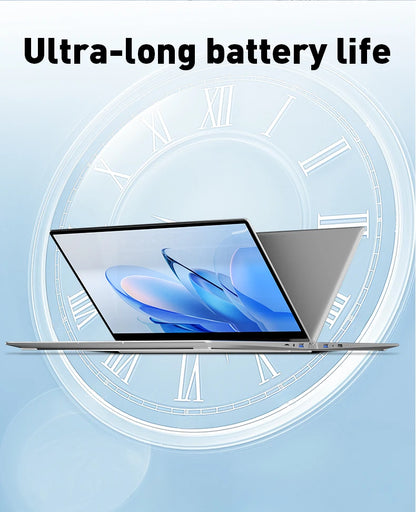 LENO 14.1"Laptop  Windows 11 16GB RAM 2TB SSD Intel N3700 Ultra Slim Notebook Gamer 1920*1080  Display Office Study Computer PC