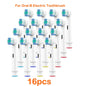 For Oral-B Dupont Bristle Electric Toothbrush Heads Whiten Teeth Daily Clean Soft Care Teeth Function D100 D25 D30 4/8/16pcs
