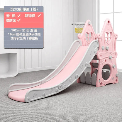 Tqh Children Slide Indoor Home Child Baby Slide and Swing Combination Baby Small Toy Family Amusement Park