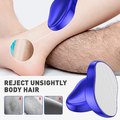 Portable Epilator Crystal Hair Eraser for Women and Men Painless Exfoliation Hair Removal Reusable Body Beauty Depilation Tools