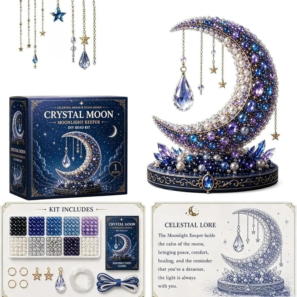 3D Design Animal Guardian Beading Kit Animal Shape Handmade DIY Beadwork Craft Kit Material Package with Colorful Beads