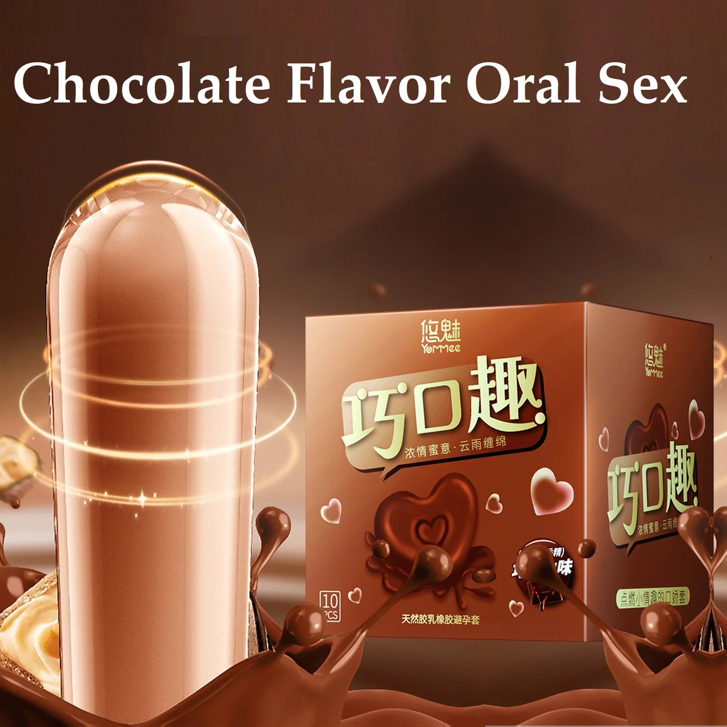 Fruit Flavor Condom 10pcs Ultra Thin Penis Sleeves Adult Sex Toys For Men Watermelon Stimulation Condom Erotic Products Sex Shop