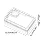 Reptile Escape Proof Feeding Dish Powder Reptile live food feeding bowl Transparent durable for Lizards chameleons iguanas