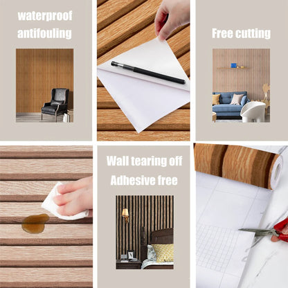45CM DIY Grid Background Wall Self-adhesive Bedroom Living Room Waterproof Wall Sticker Self-adhesive Wallpaper Home Decoration
