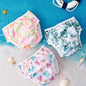 Elinfant 3PCS Mesh Cloth Inner Washable Swimming Diapers For Pool, Beach,Training Pants Swim Underpants For 3-15kg Boys Girls