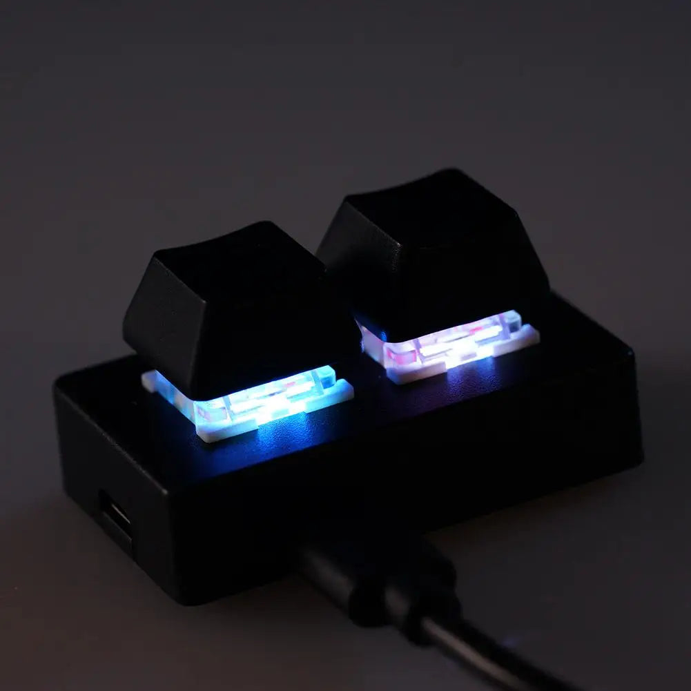 2-key Shortcut Keyboard Copy And Paste USB Custom Programmable Macro Mechanical Keyboard Hot Key Mouse