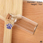 Pet Fur Memorial Glass Bottle Cat Whiskers Storage Bottle With Cork Stopper Perfect For Storing Dog Cat Hair As Souvenir