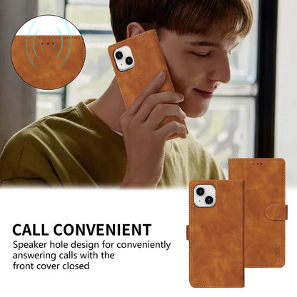 ZZXX Wallet Card Slot Holder Magnetic Flip Leather Case For iPhone 15 Pro Max 14 Plus 13 Mini 12 11 X XS XR SE 2022 8 7 6s Cover
