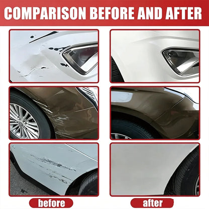 Car Wheel Hub Scratch Refurbishment Paste, Tire Rim Scratch Paint Repair Paste - Aluminum and Steel Rings Dent Restore Care